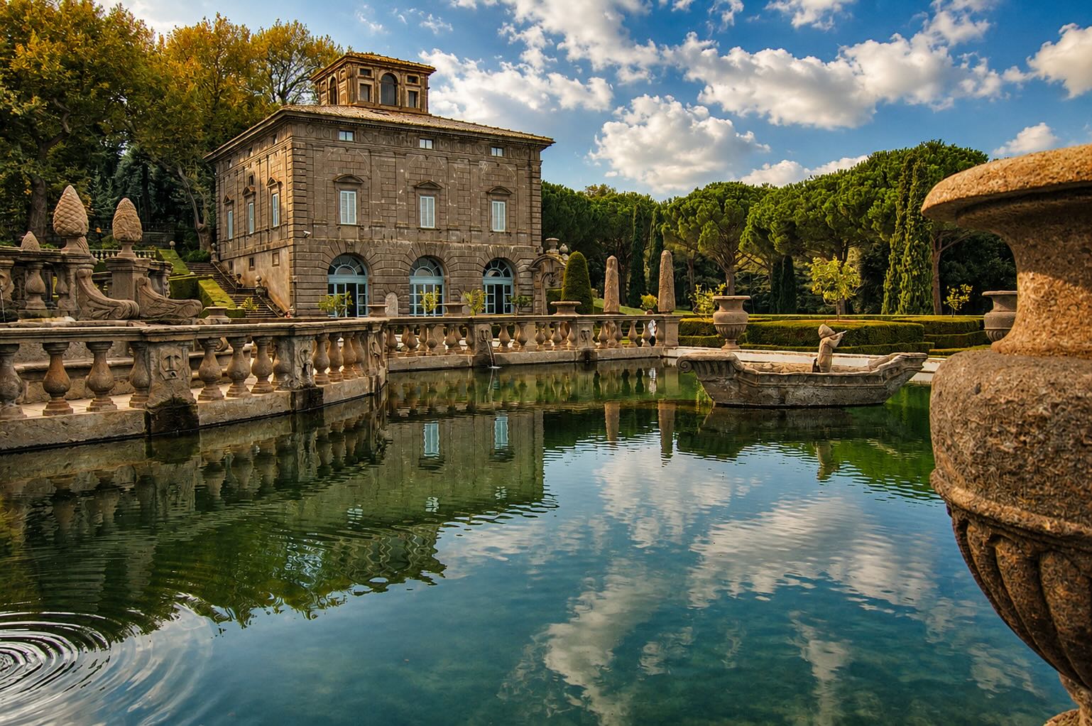 Villa Lante a Bagnaia: il giardino all'italiana progettato dal Vignola