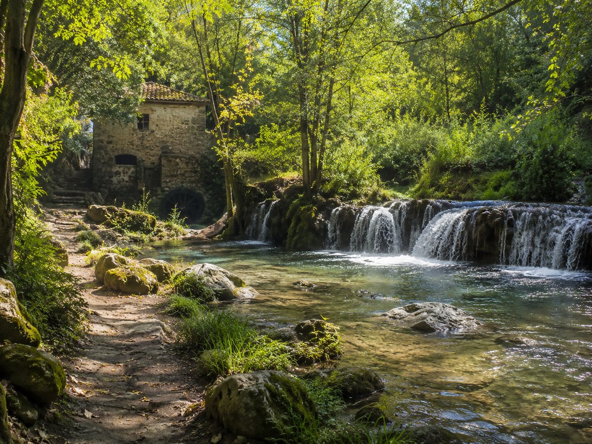 Cascate di Monte Gelato: passeggiata tra acqua, bosco e un antico mulino