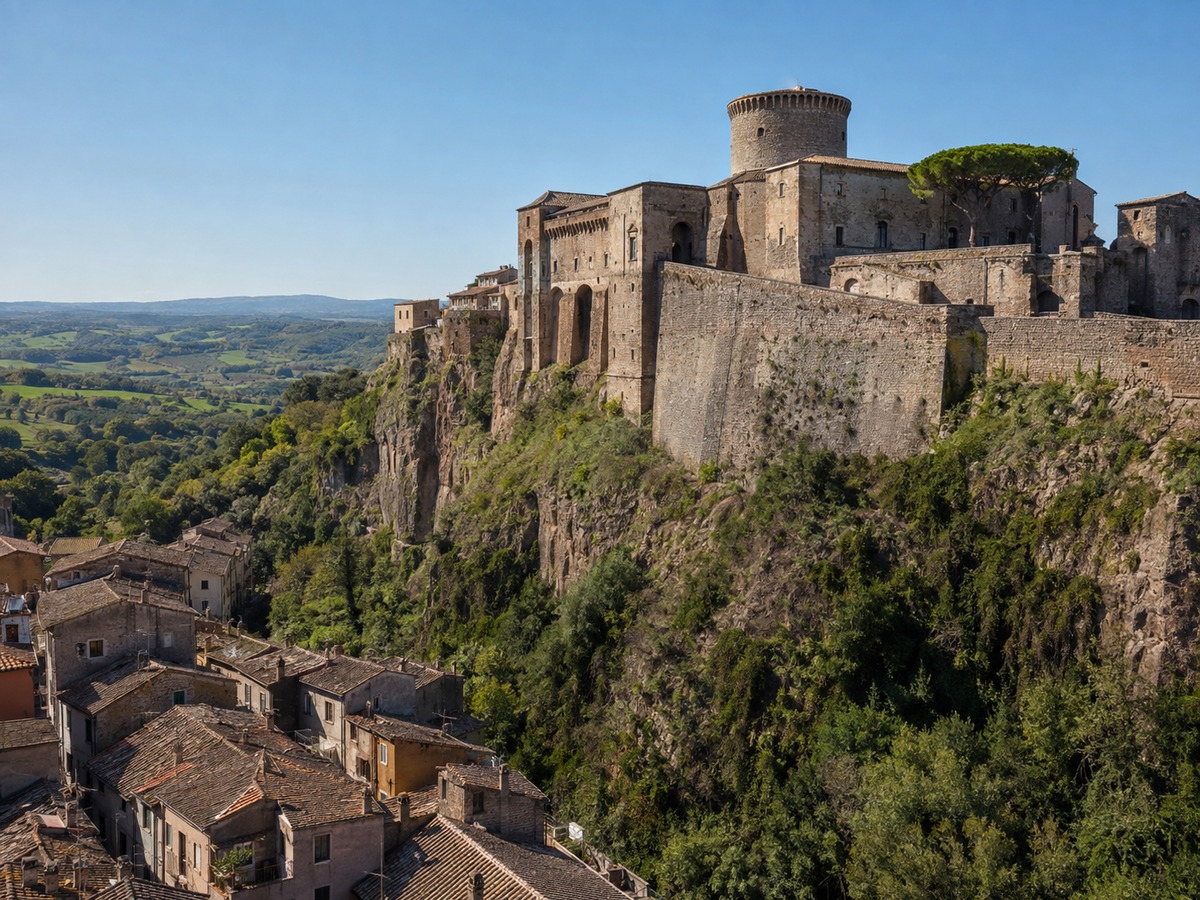 Nepi: la rocca dei Borgia disegnata da Sangallo il Vecchio