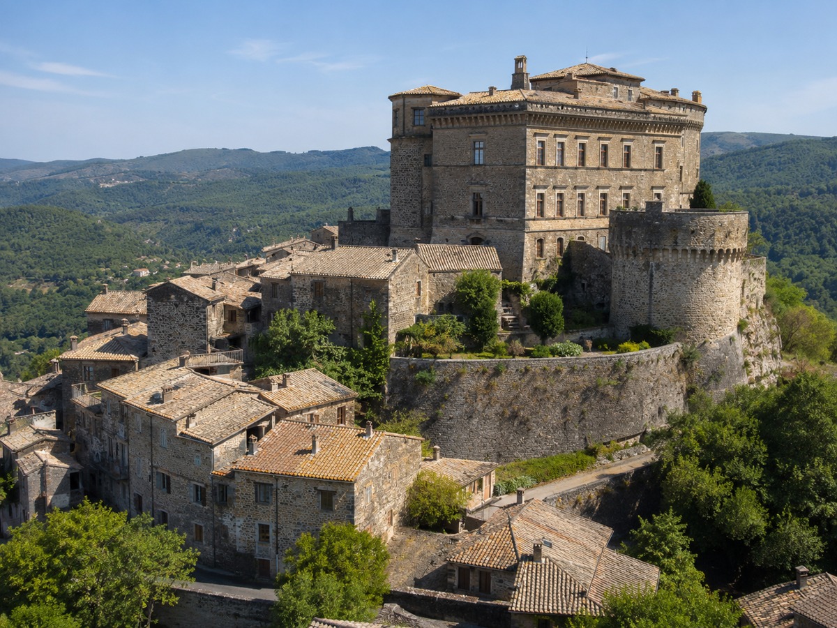 Roccalvecce: il borgo medievale e il Castello Costaguti