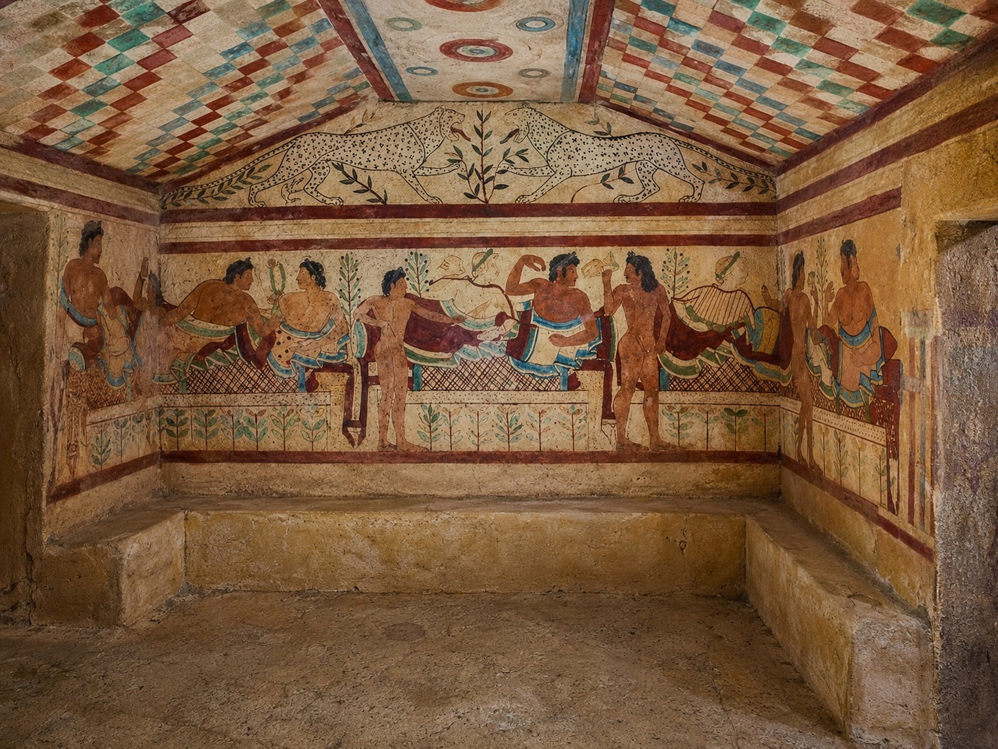 Tarquinia e la necropoli dei Monterozzi: le tombe etrusche affrescate
