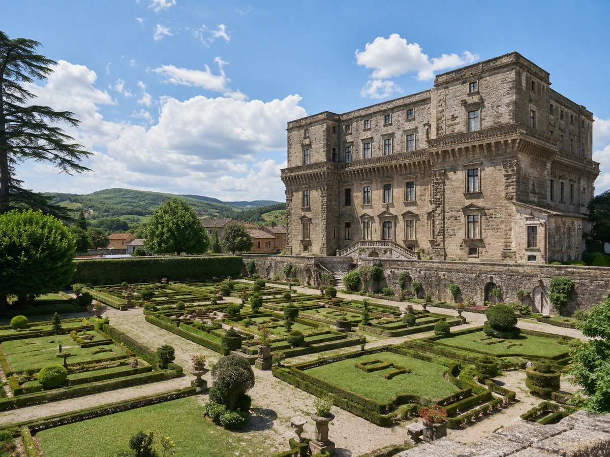 Vignanello: il Castello Ruspoli e il giardino rinascimentale